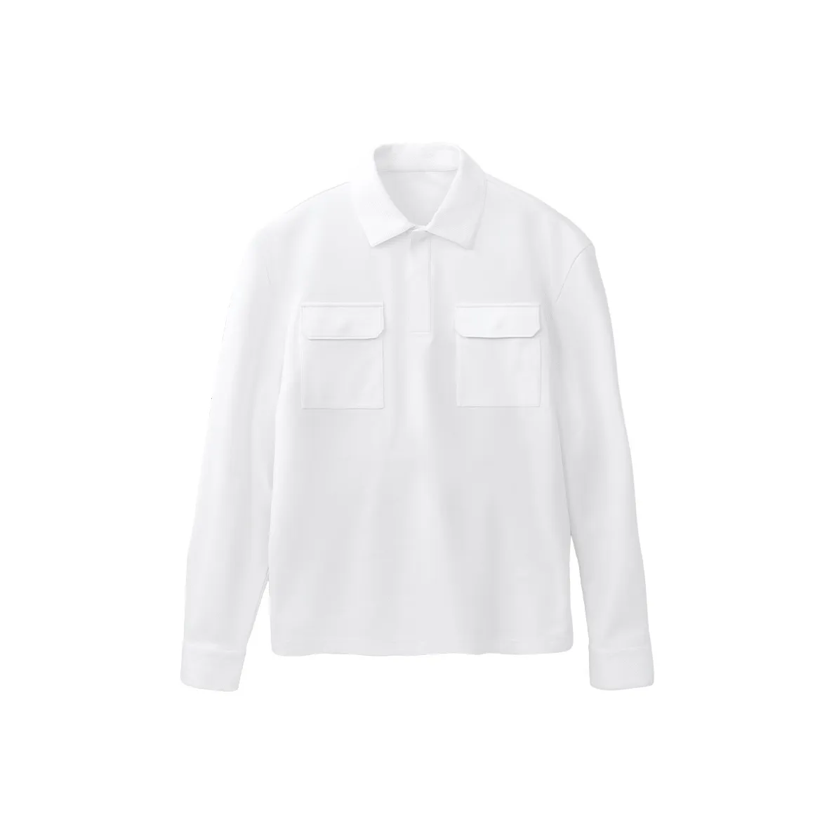 Mr.Bu Moon Белая Мужская Поло