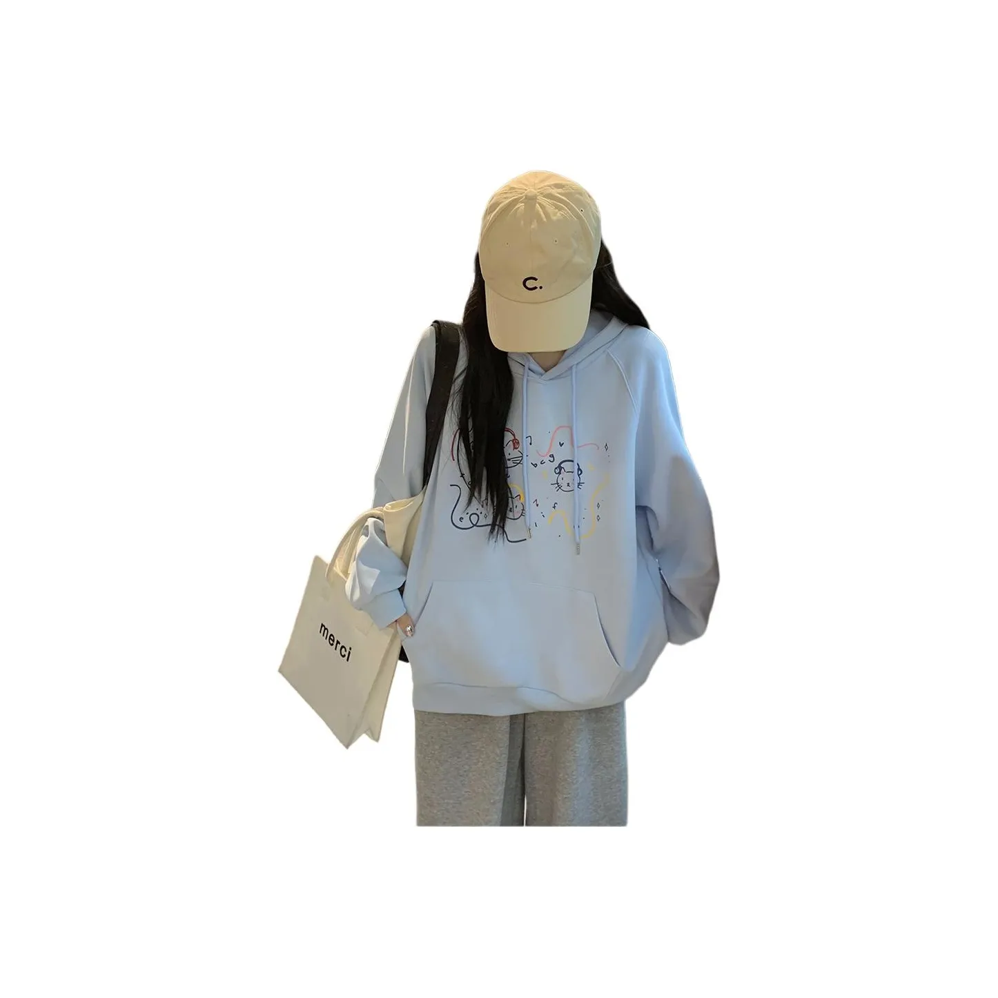 MINETTE Светло-синие Женские Свитшоты