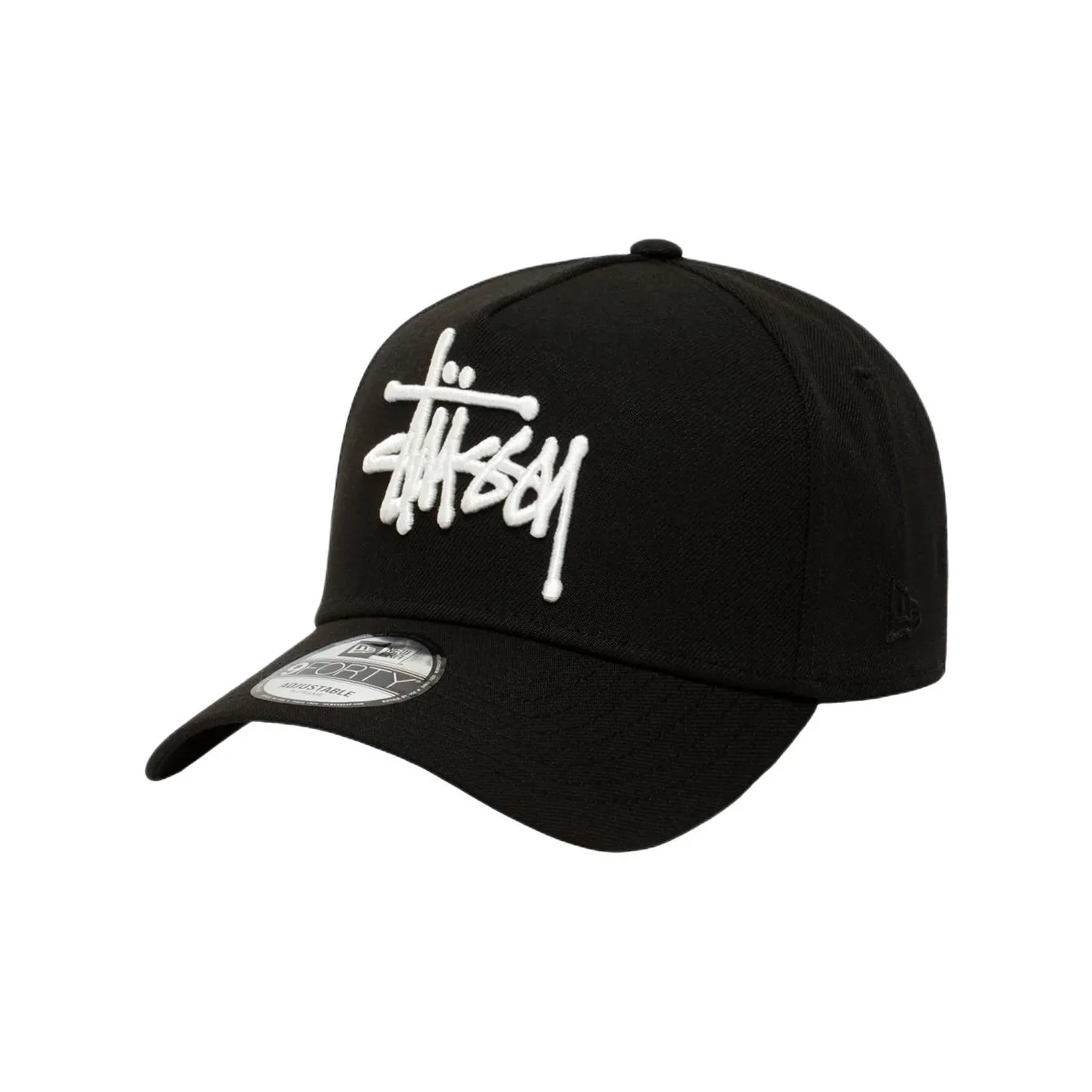 Stussy x New Era Полиэстер Кепки Унисекс Черный