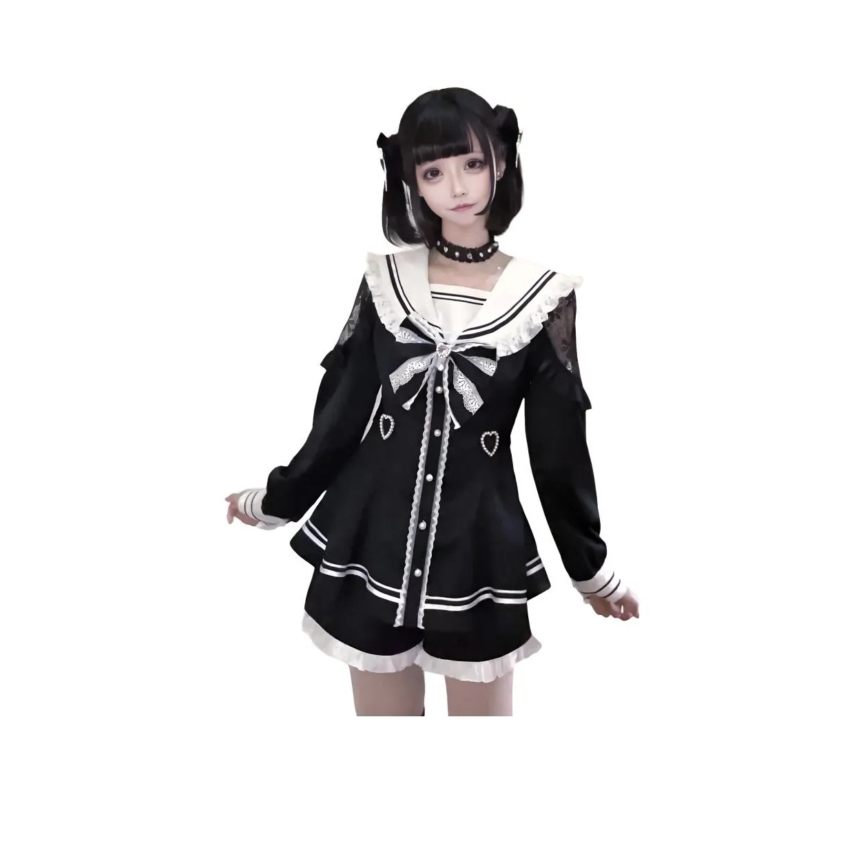 STYUW Длинное платье с длинным рукавом женское