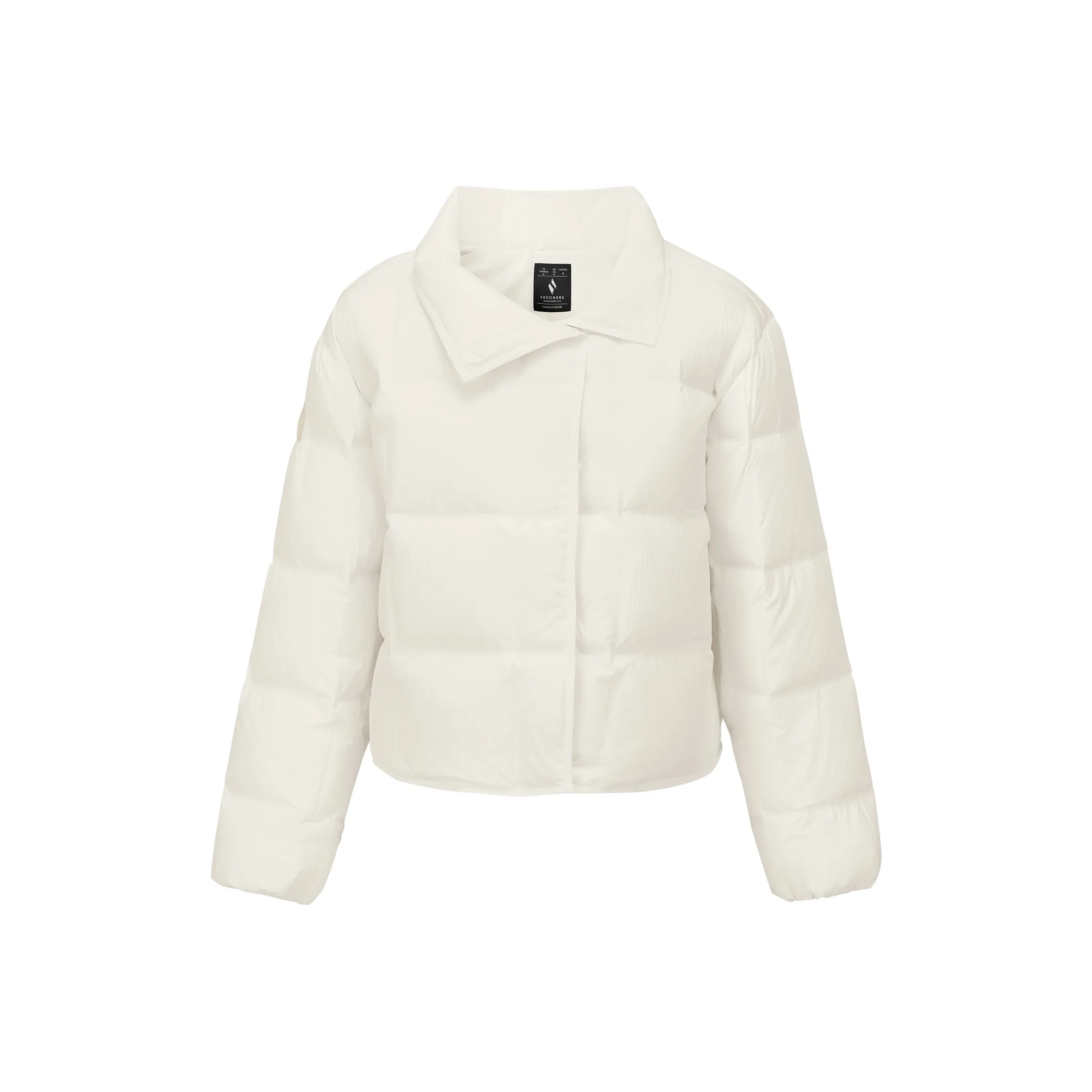 Skechers Пуховик Женские Хлопок Белый