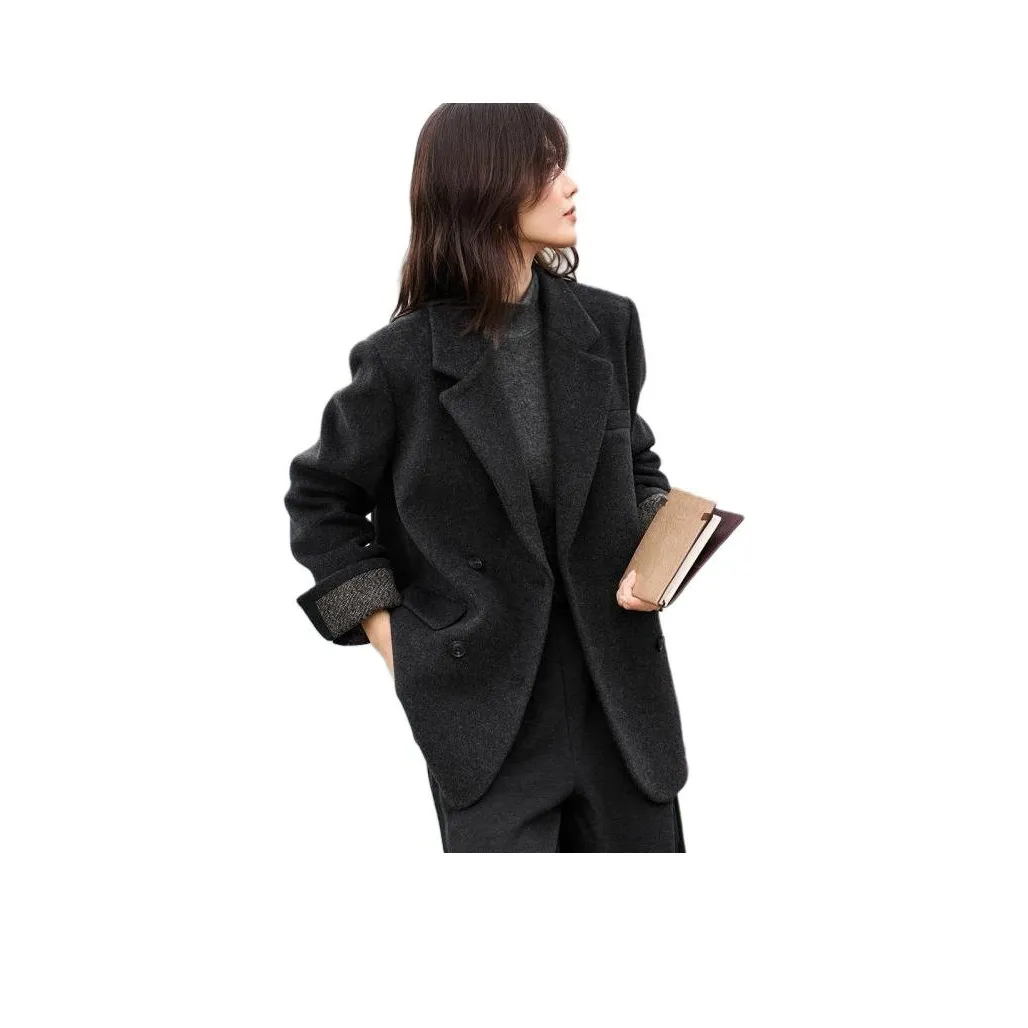 XWI Dark Photinia Gray Женские Деловые Костюмы