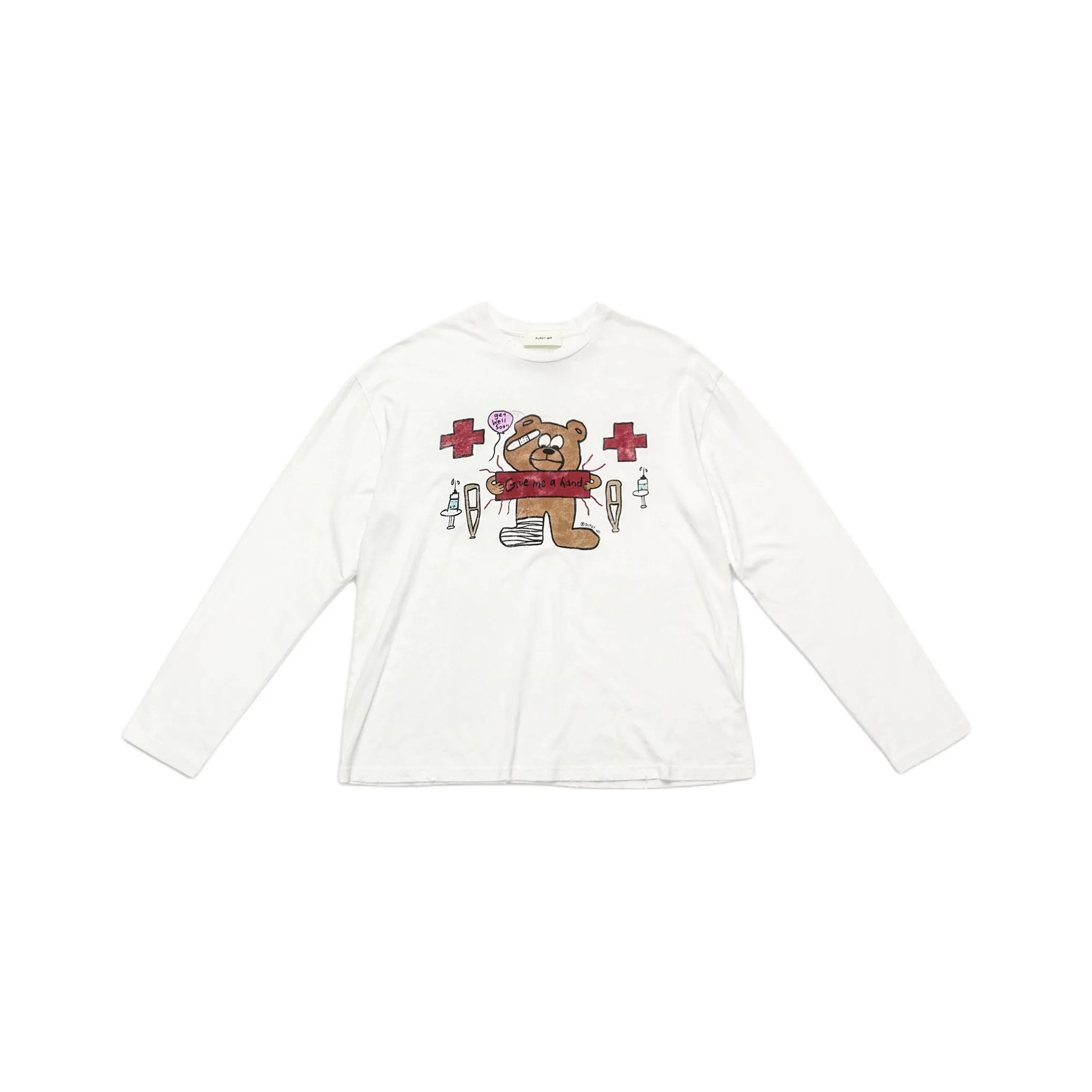 Purey·wr Хлопок лен смесь длинный рукав рубашка унисекс