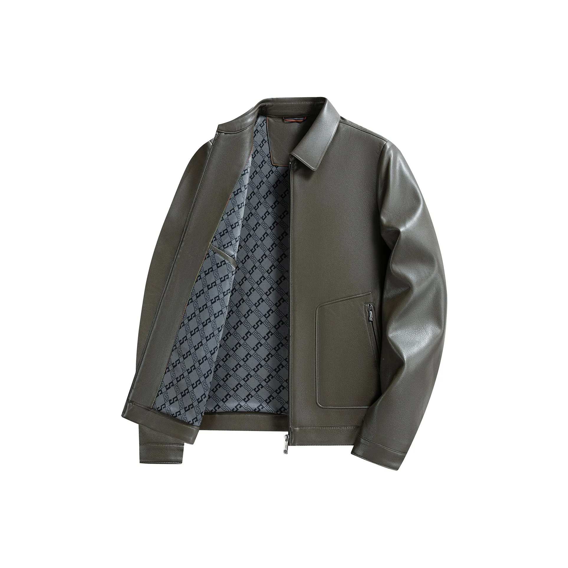 Vintage Cars Кожаная куртка Мужская