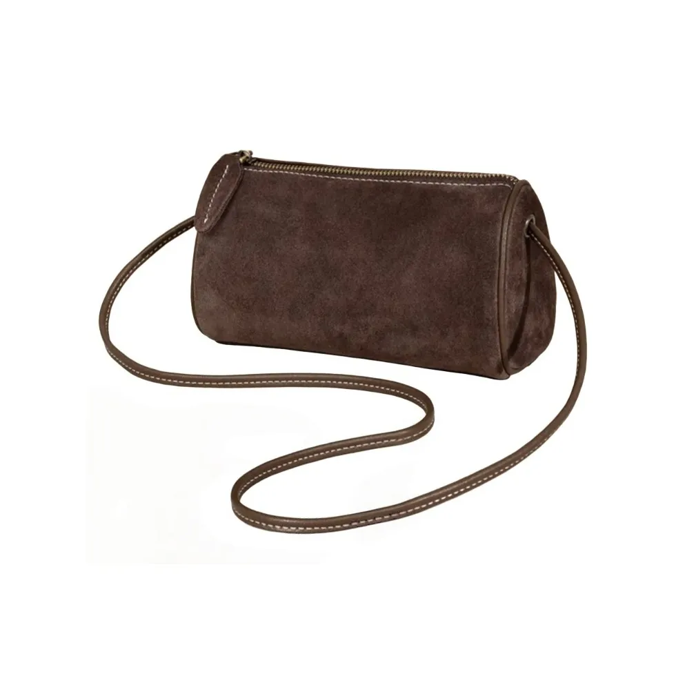 ORANGE BEAN ПУ (полиуретан) Сумка через плечо Женская Коричневый Кофейный