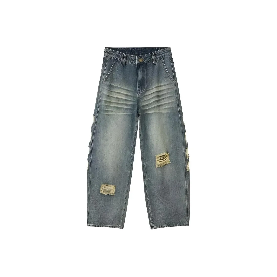 DANCANG Повседневные Прямые Джинсы Женские