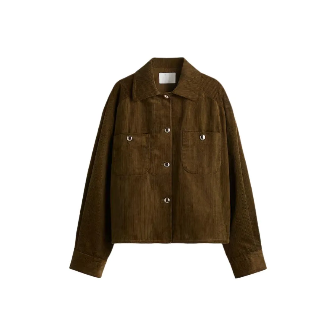 H M Темный хаки зеленый женский куртки