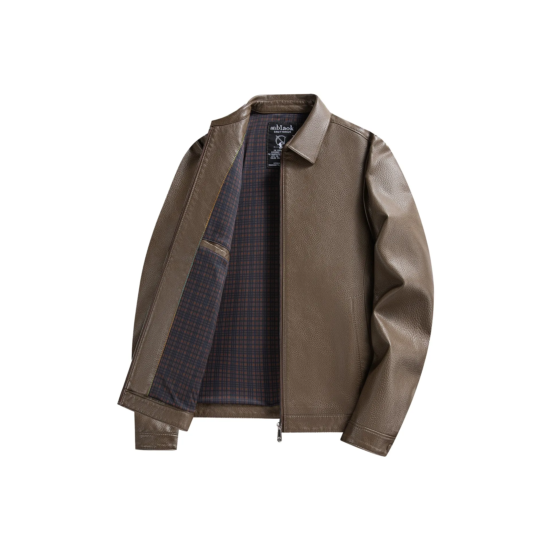 Vintage Cars Кожаная куртка Мужская