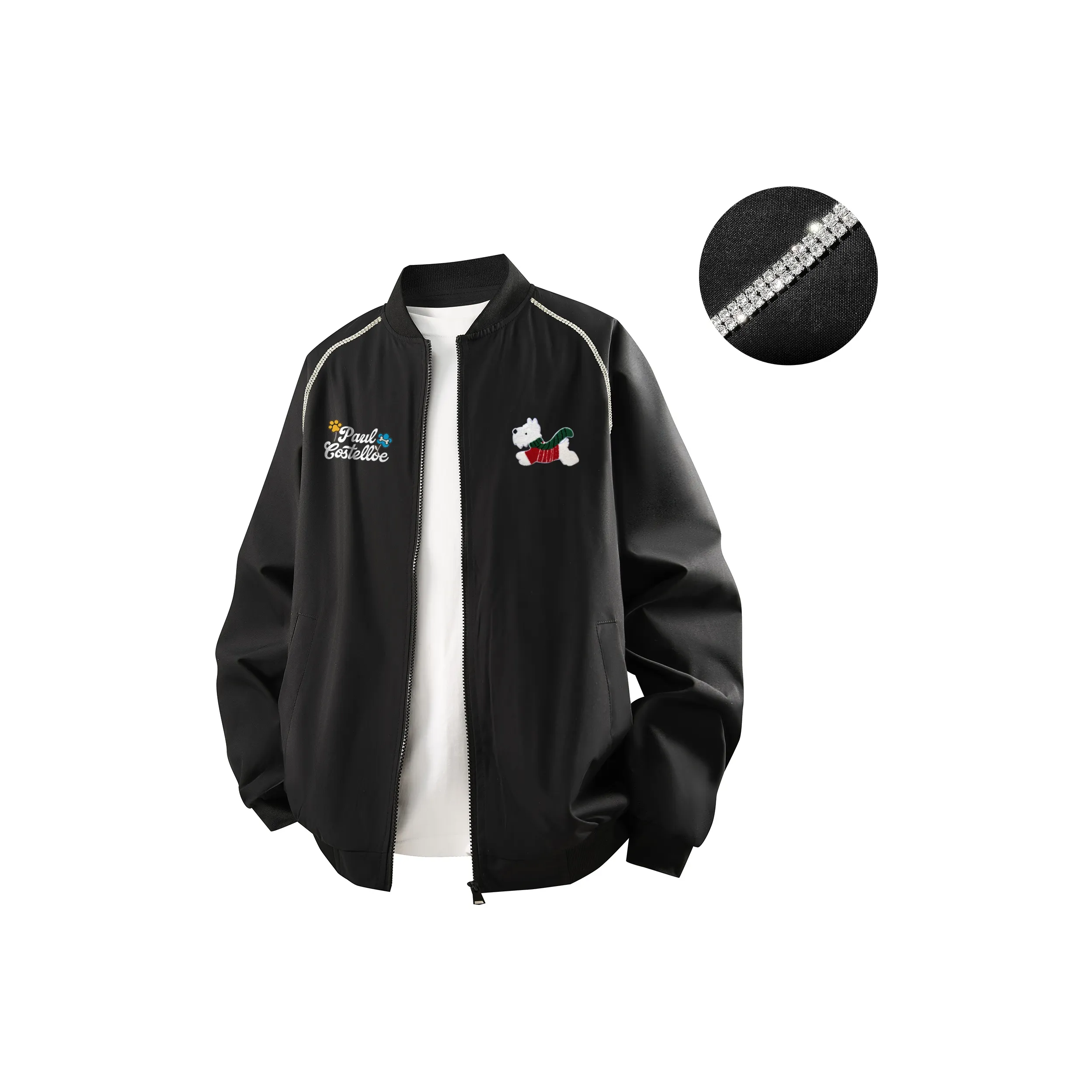 PAUL COSTELLOE Черные Унисекс Куртки