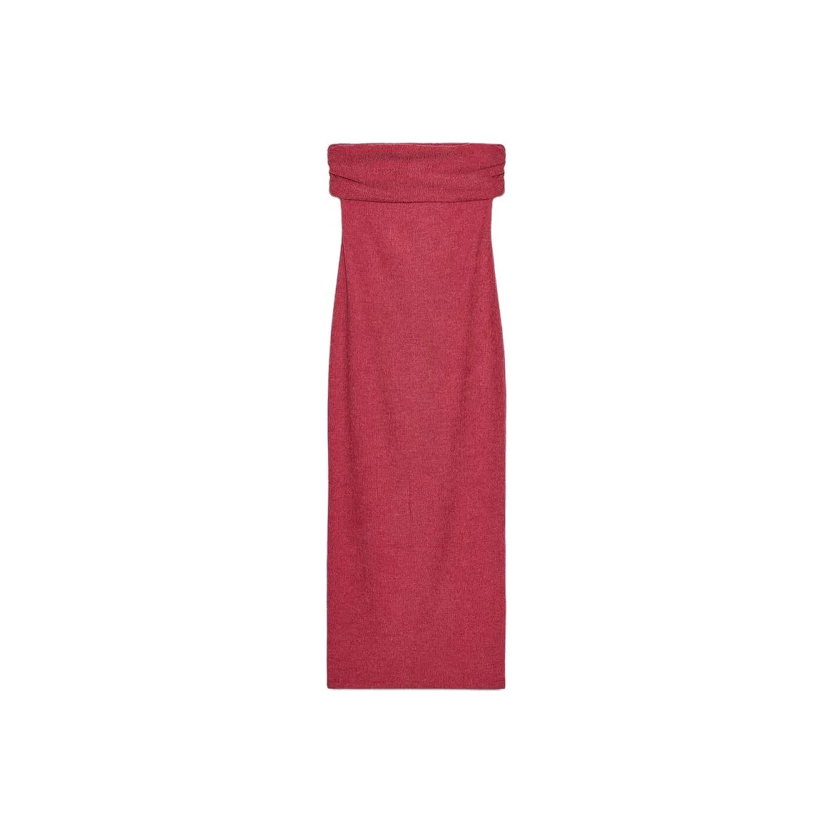 ZARA Темно-розовые женские платья без рукавов