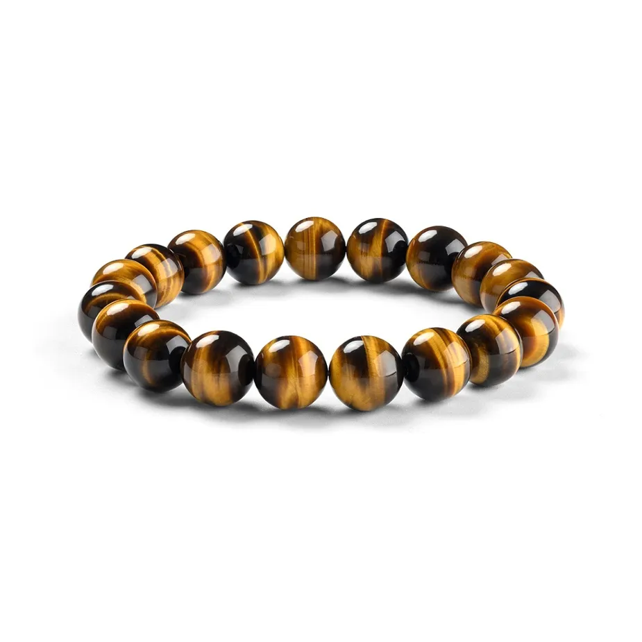 PUENTE Браслеты с камнем тигрового глаза Мужские