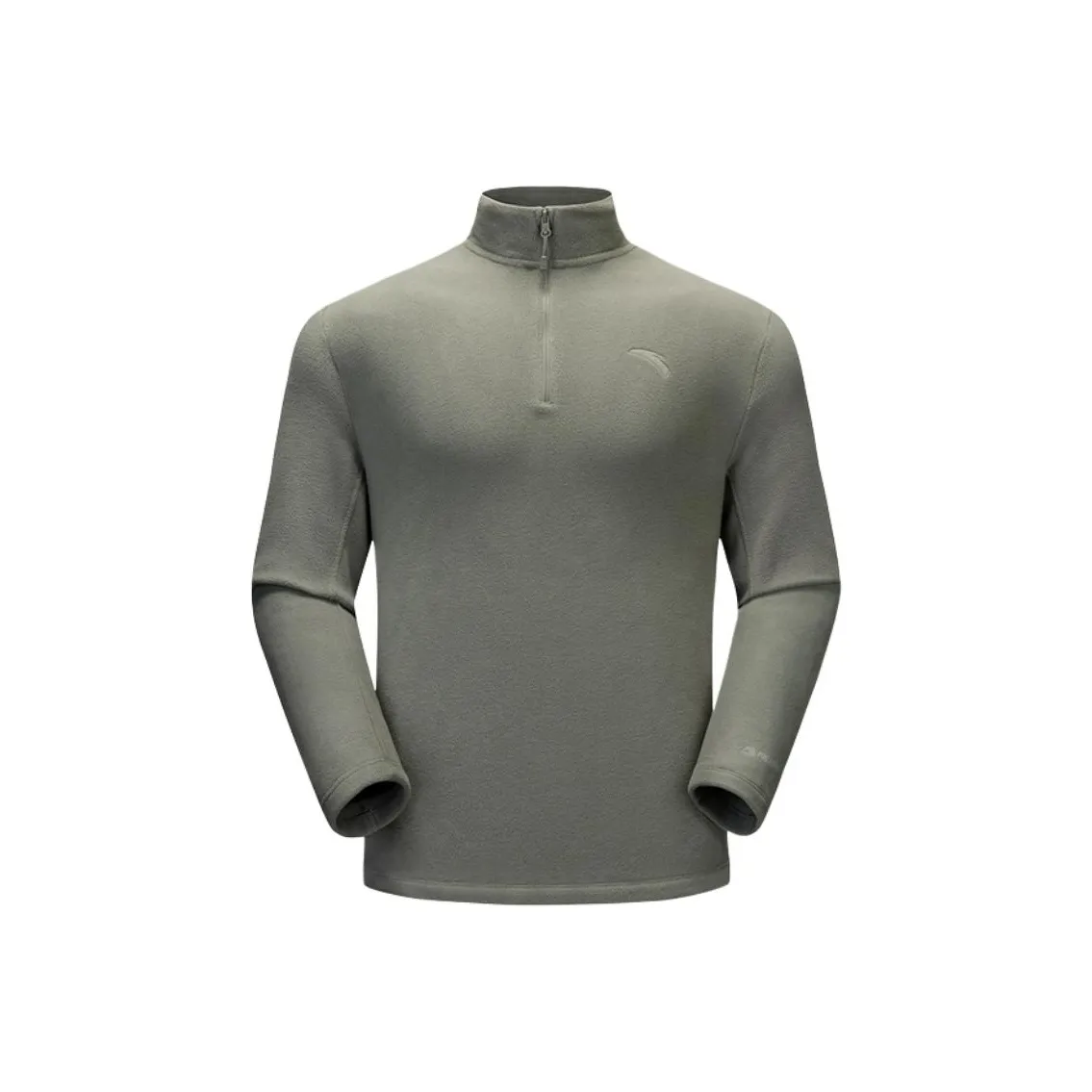 CHAOJIANTA Полузастежка Термический Длинный Рукав Унисекс Ветер Завораживающий Зеленый