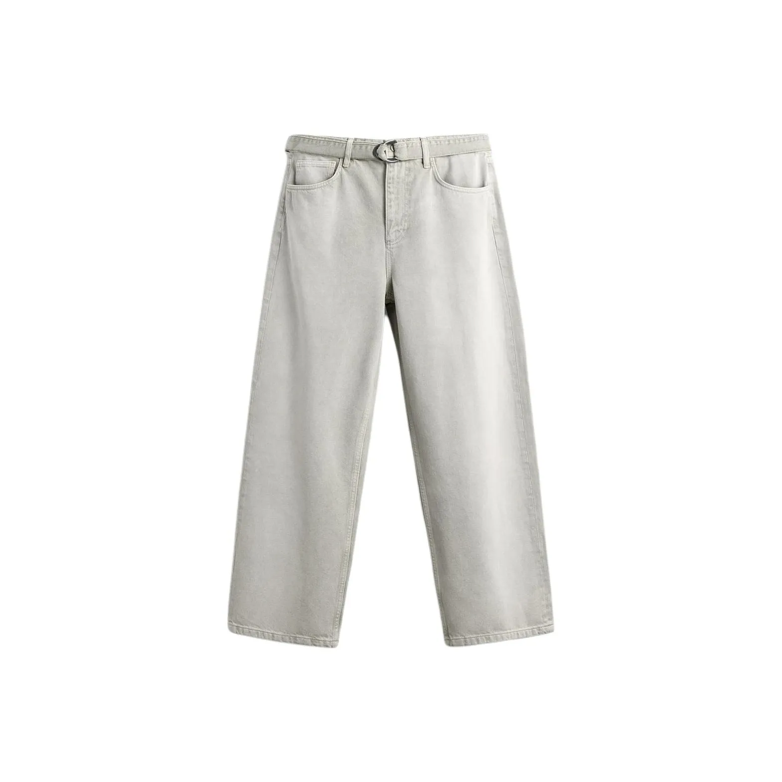 ZARA Серый Зеленый Мужские Джинсы