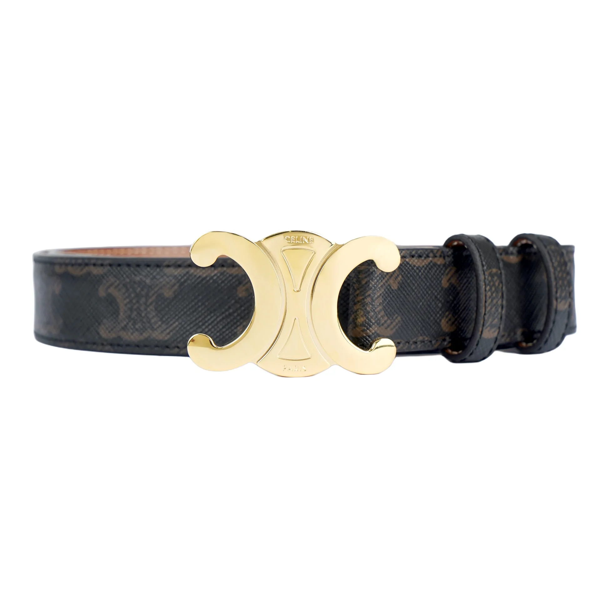 CELINE Leather Belts Women's