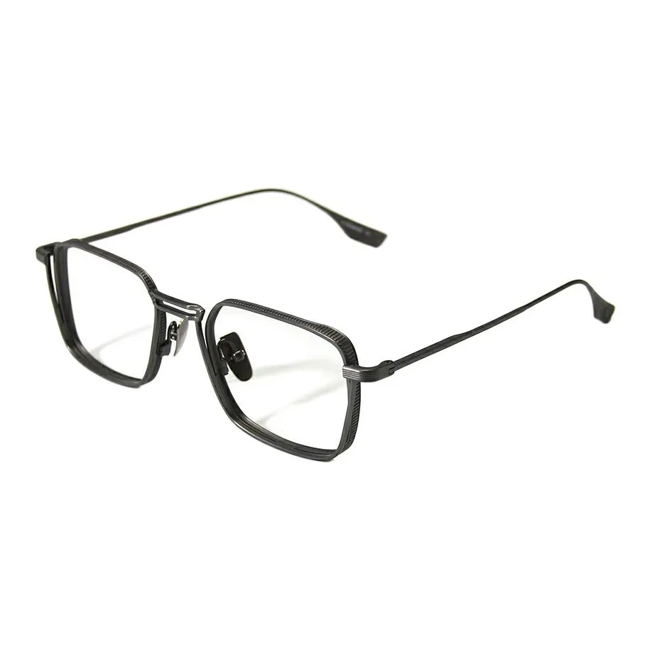 BOELEO Чистый титан Прямоугольные Оправы для очков Мужские