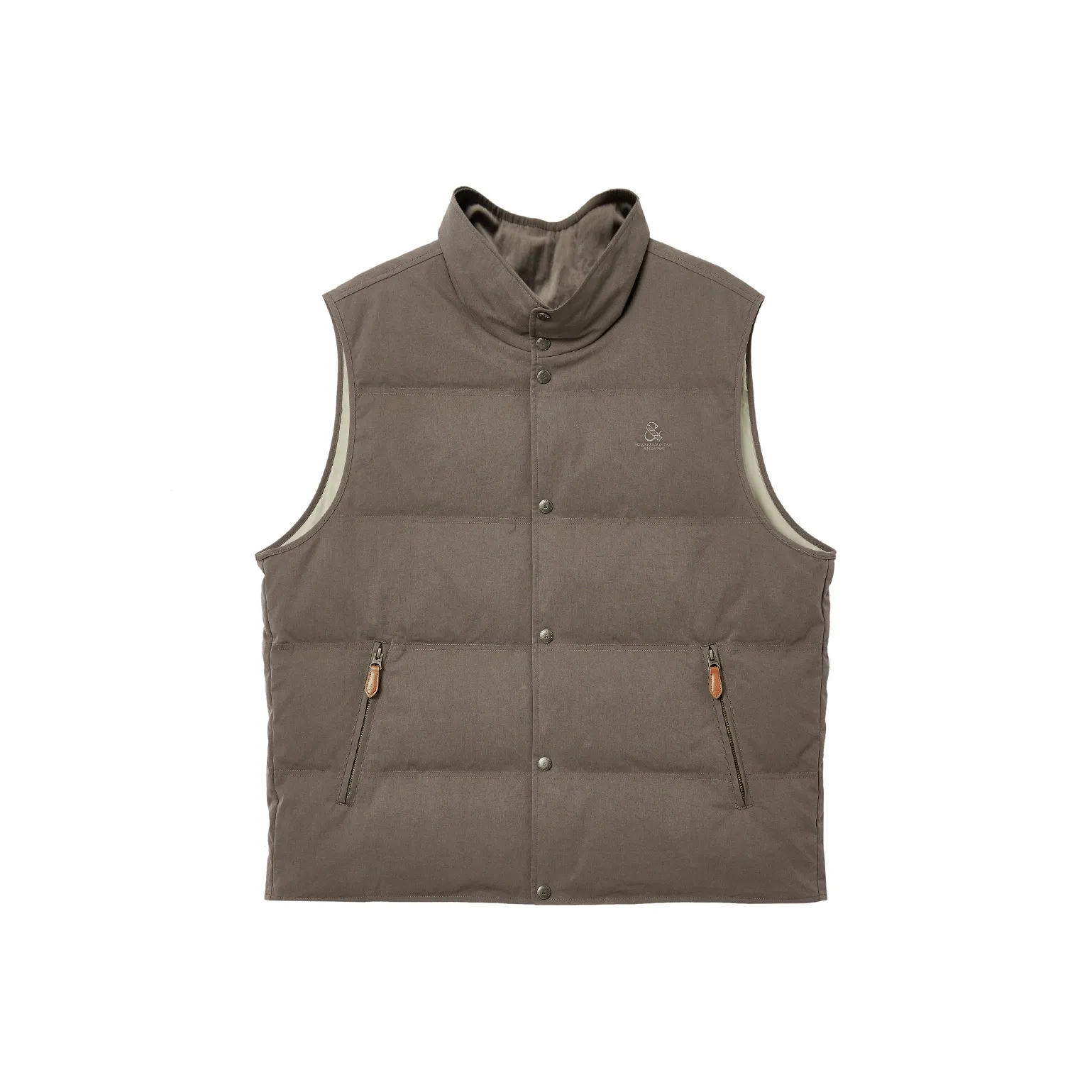 JACK JONES E08 Темно-коричневый Мужской жилет