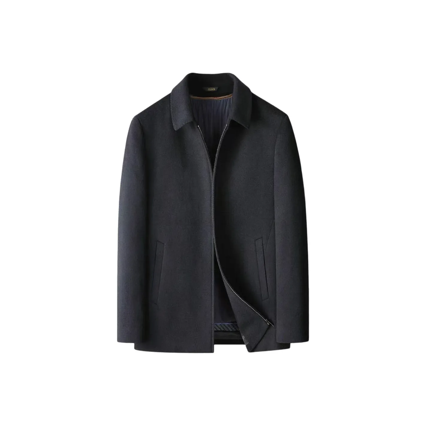 SENJIALUO Темно-синий синий мужской пальто