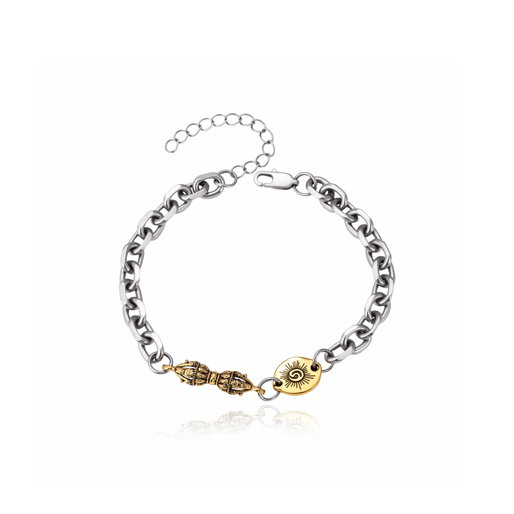 FOREVER MELODY Браслеты из титанового стального сплава Мужской