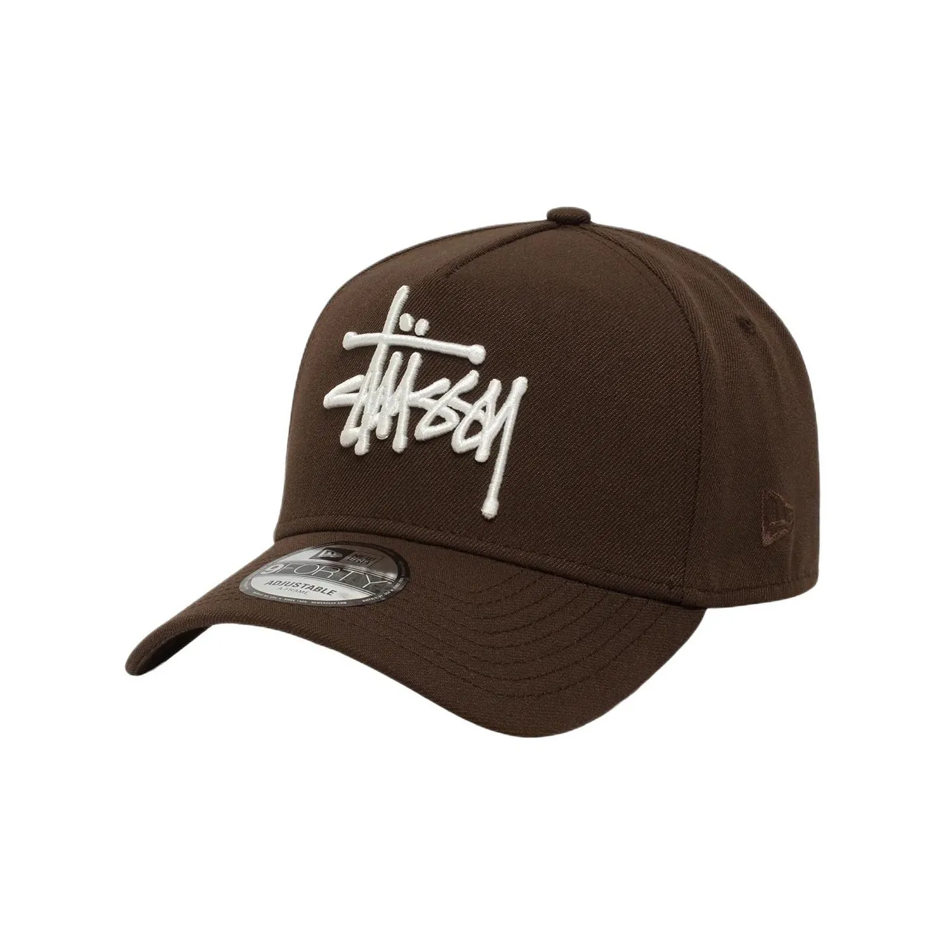 Stussy x New Era Полиэстер Кепки Унисекс Коричневый