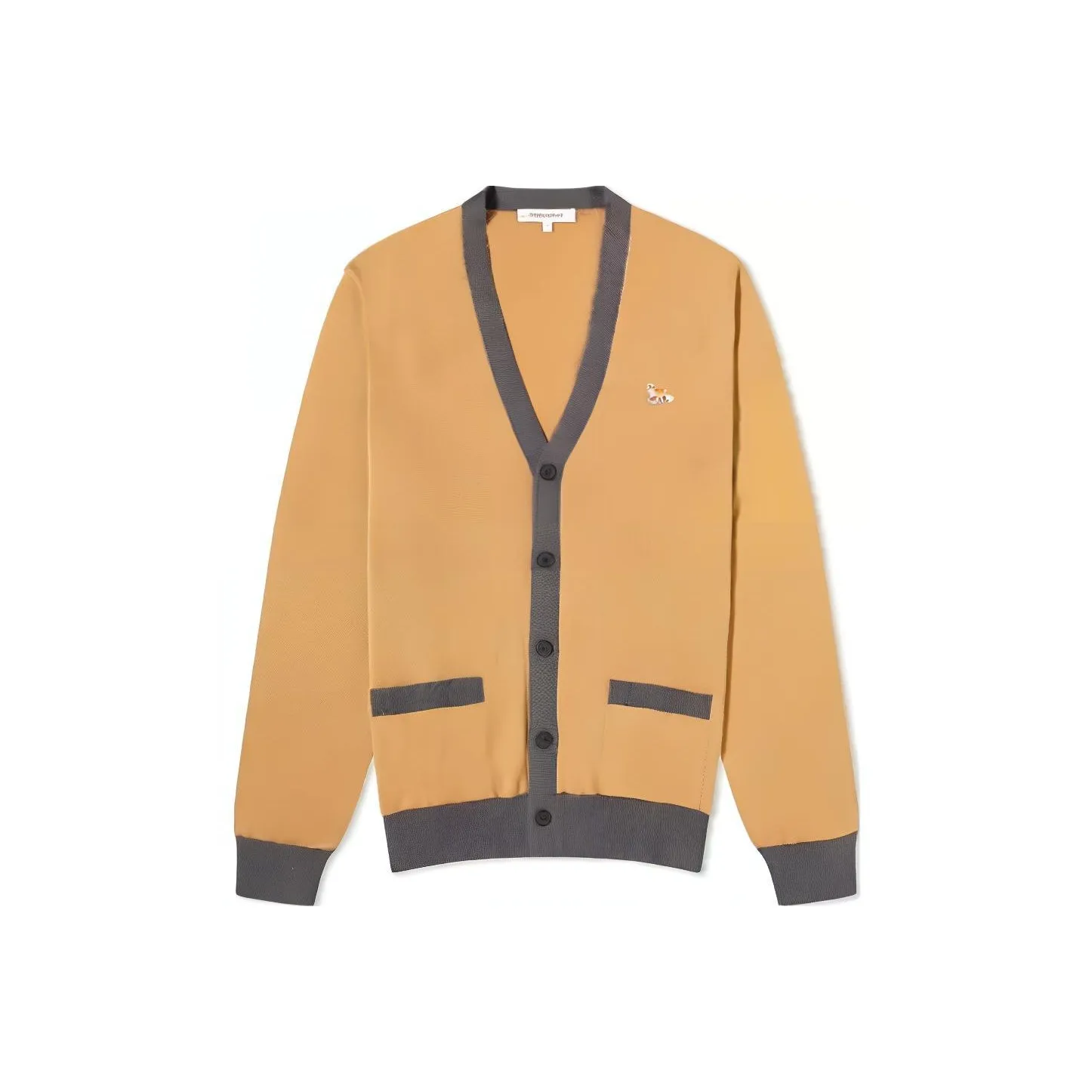 Maison Kitsune Трикотаж Мужской Желтый