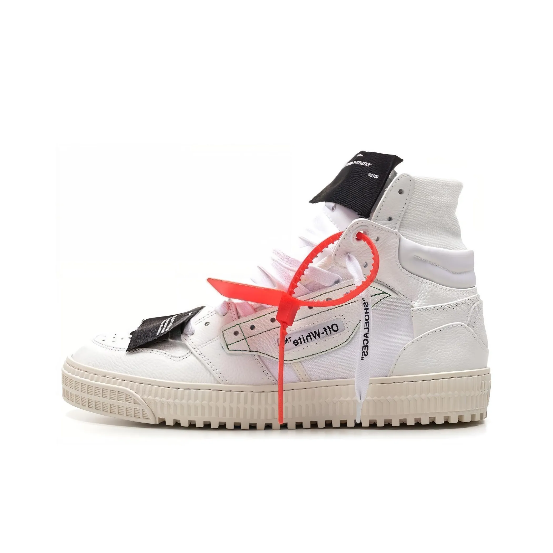 OFF WHITE Off Court 3.0 Leather White Black Tab