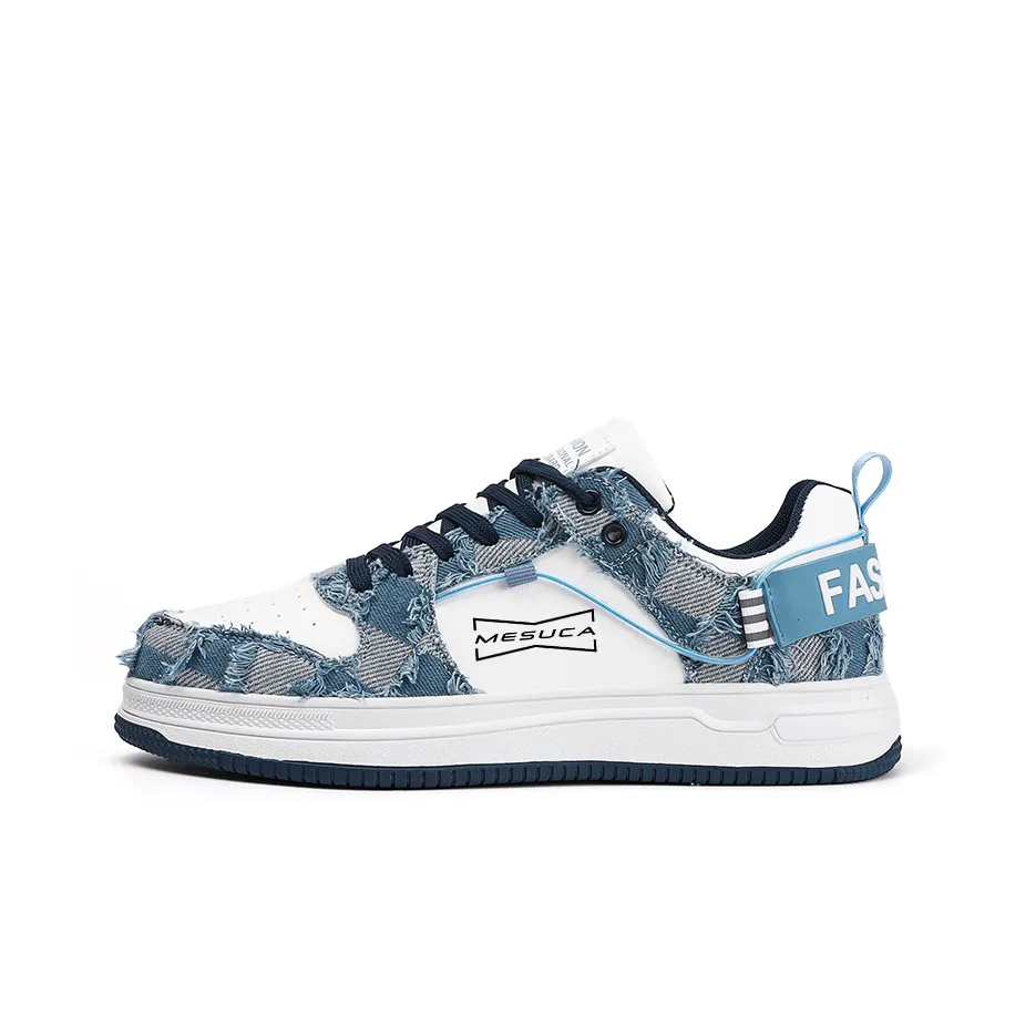 MESUCA Износостойкий Легкий Дышащий и Противоскользящий. Низкий Топ Скейтборд Кроссовки Мужские