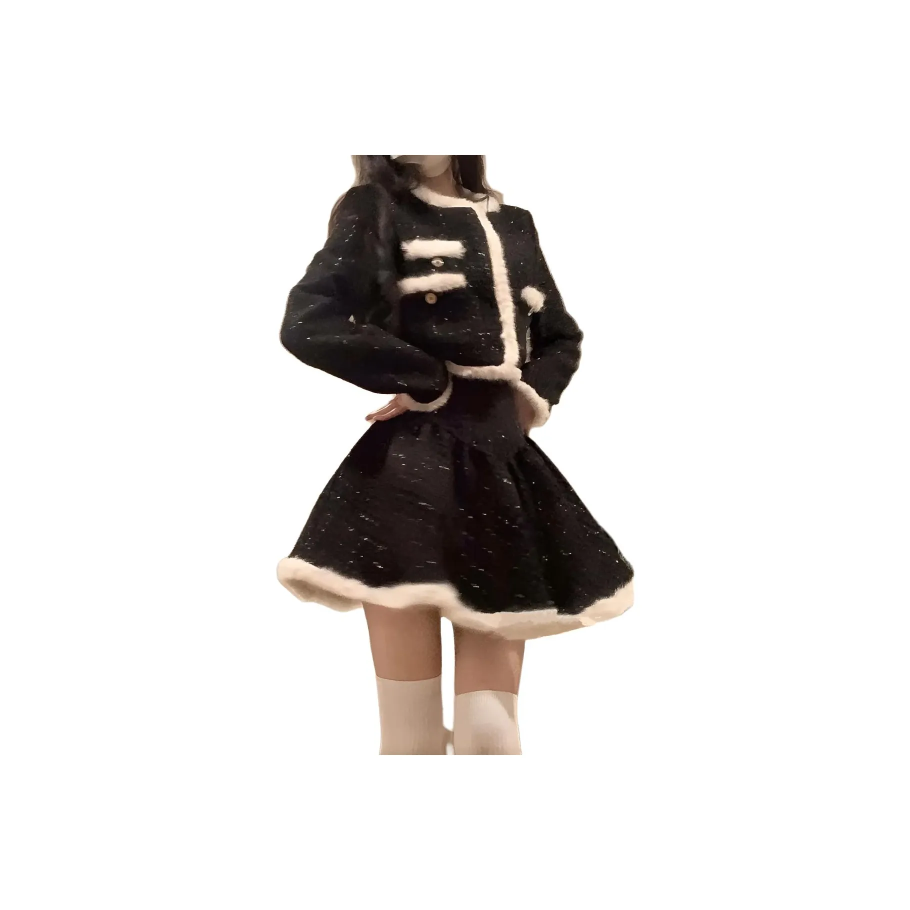 STYUW Длинное платье с длинным рукавом женское