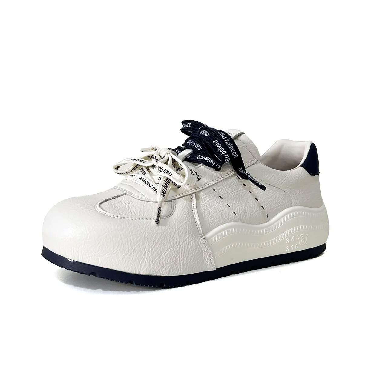 POOQ Низкие кеды с толстой подошвой Женские