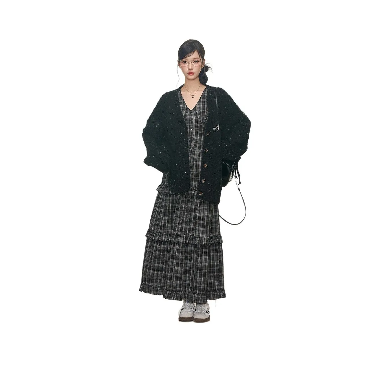 Mu Xiao Xin Трикотажная ткань Рубашка Женская