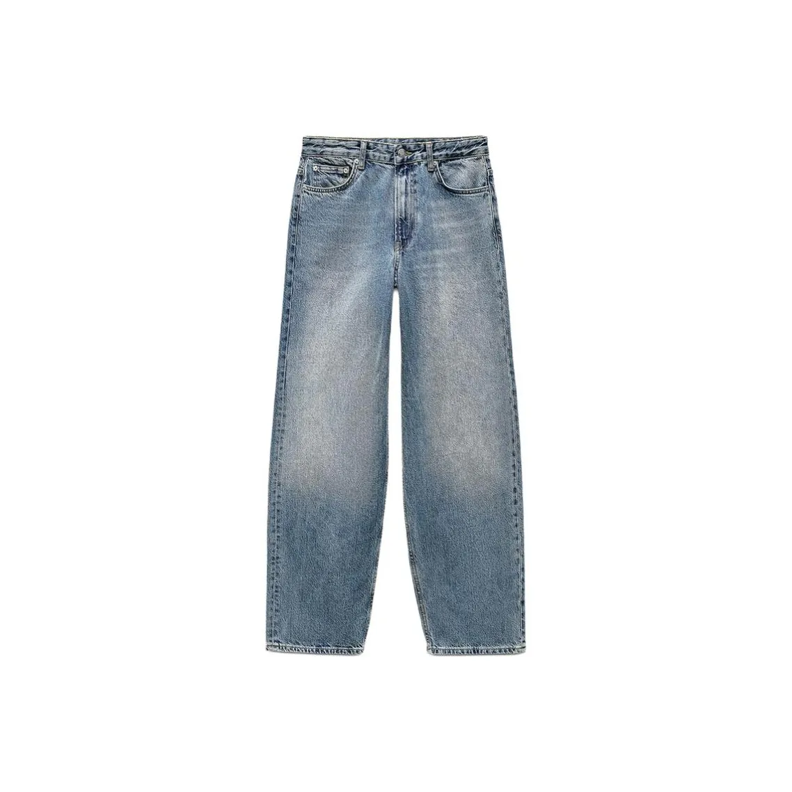 ZARA ZW Series Светло-синие Женские Джинсы