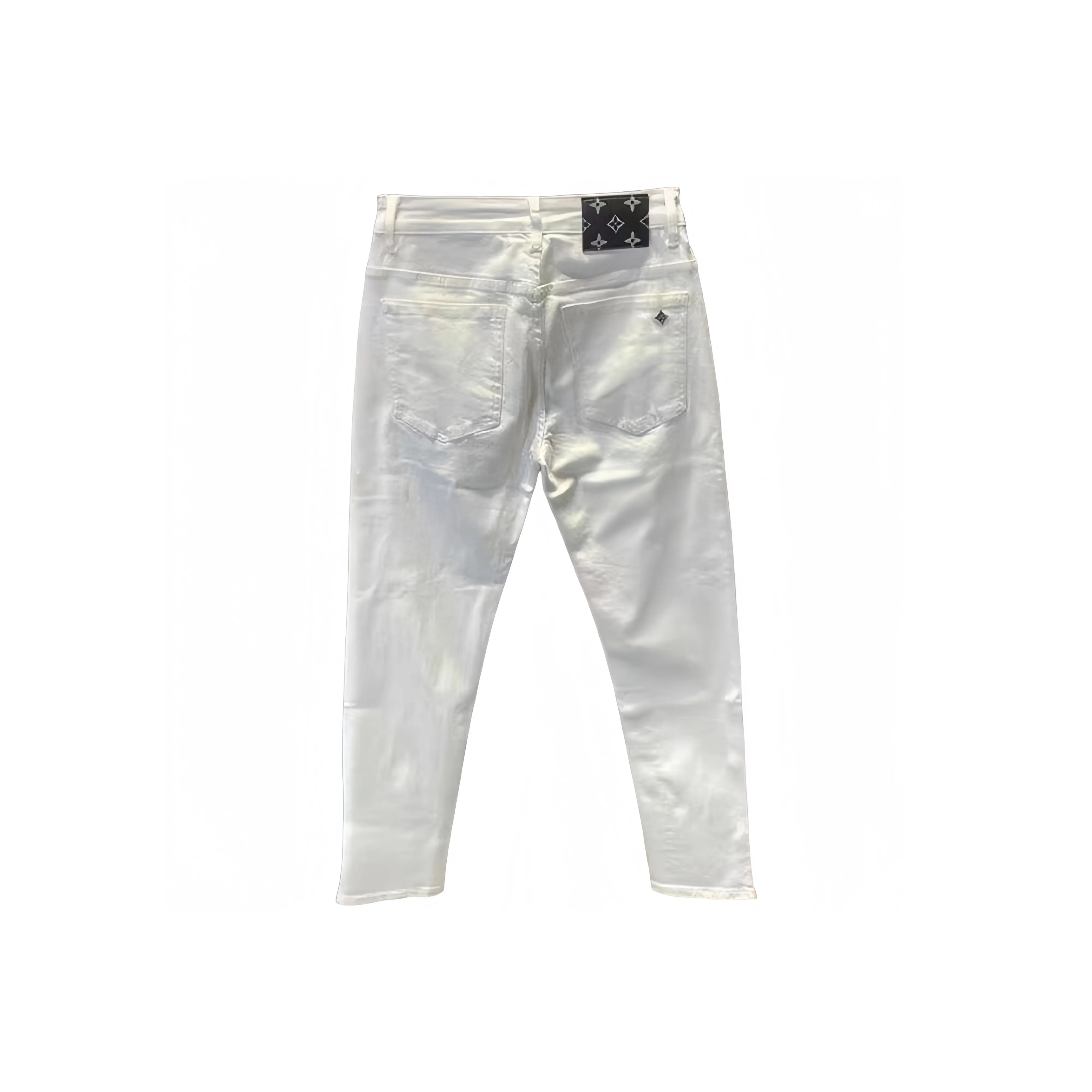 CAT'S PAW Белый Унисекс Джинсы