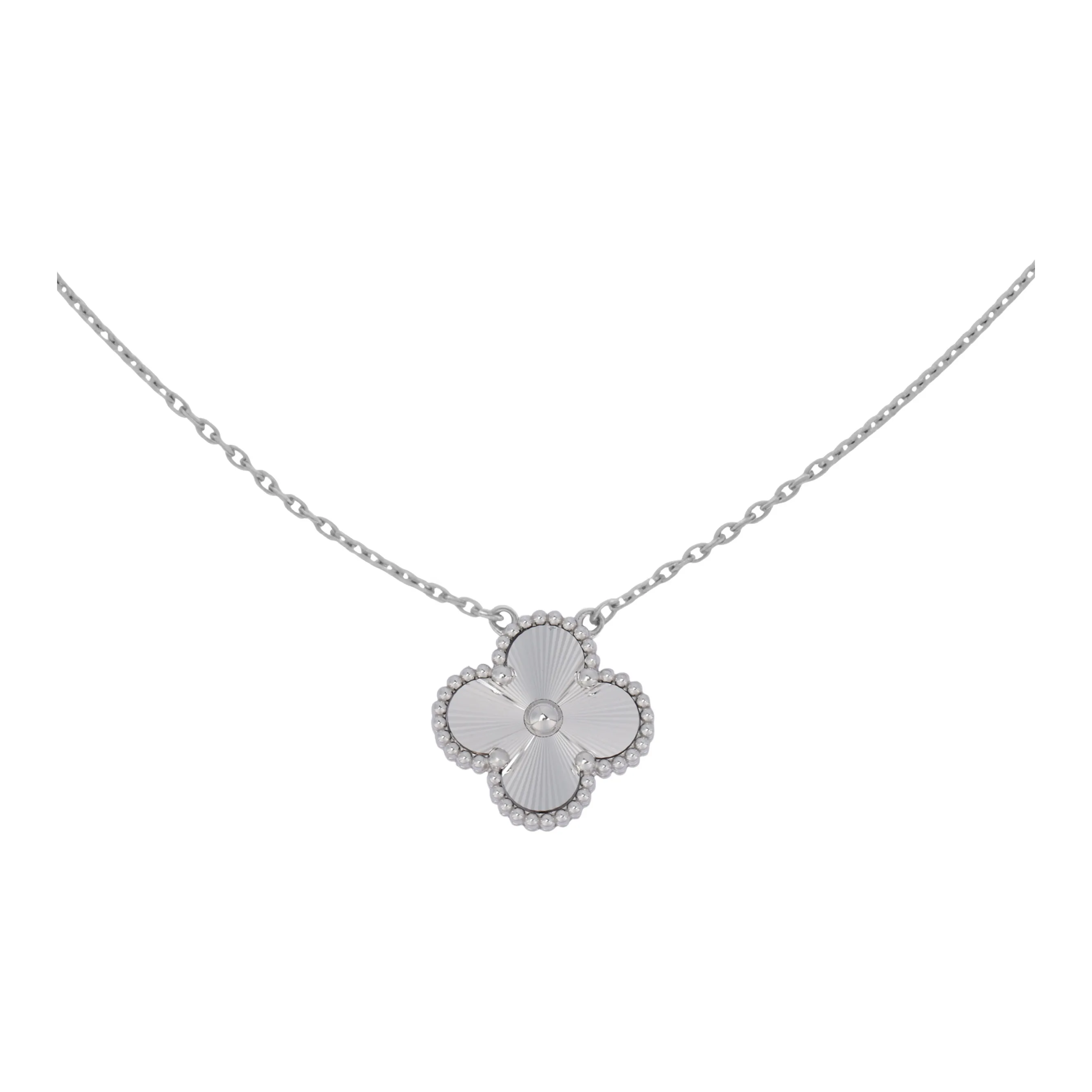 Van Cleef & Arpels Alhambra Four Leaf Lucky Series Necklaces Women's
