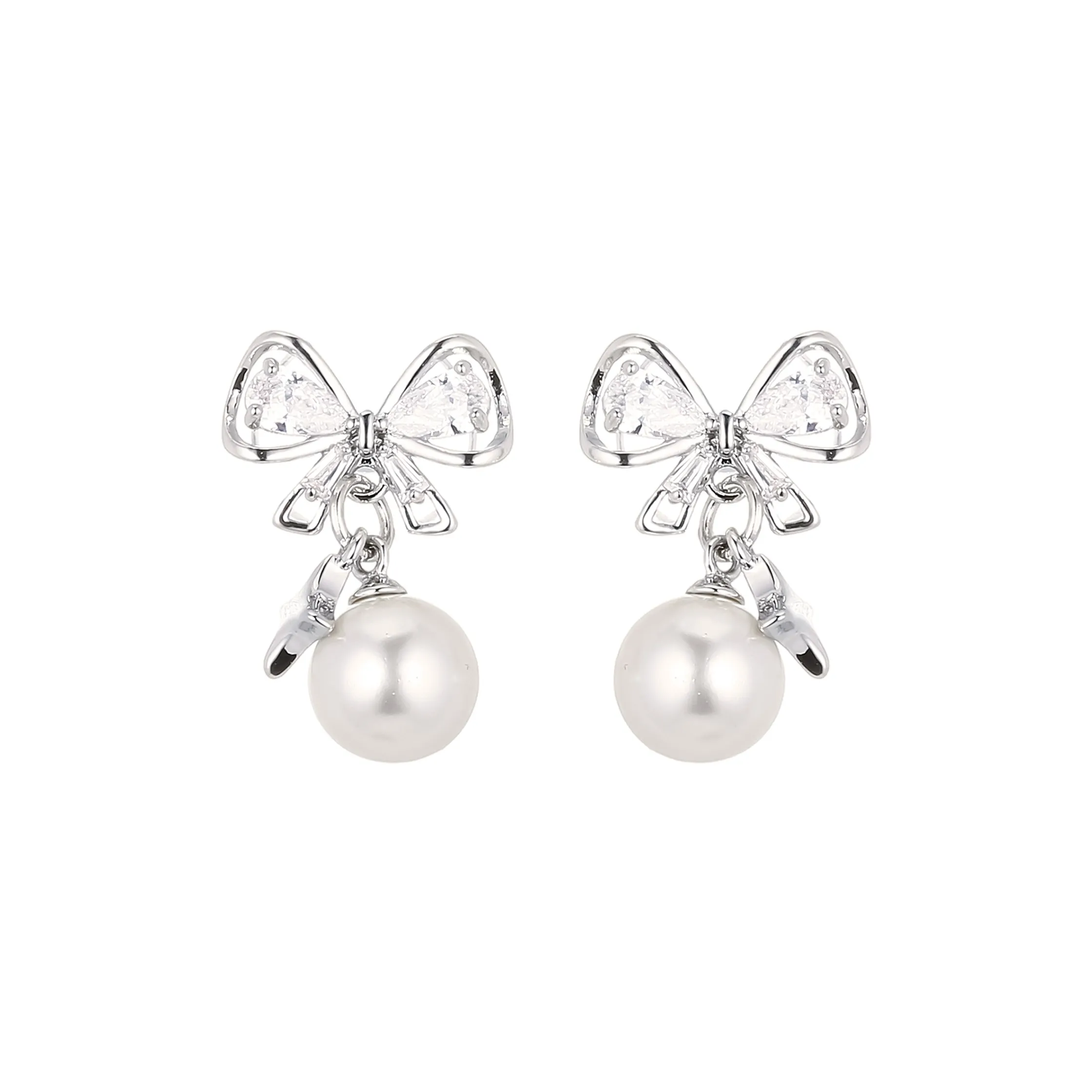 YOUWEI Циркон Компактный Винтаж Утонченный Серьги с Премиум Ощущением Женские