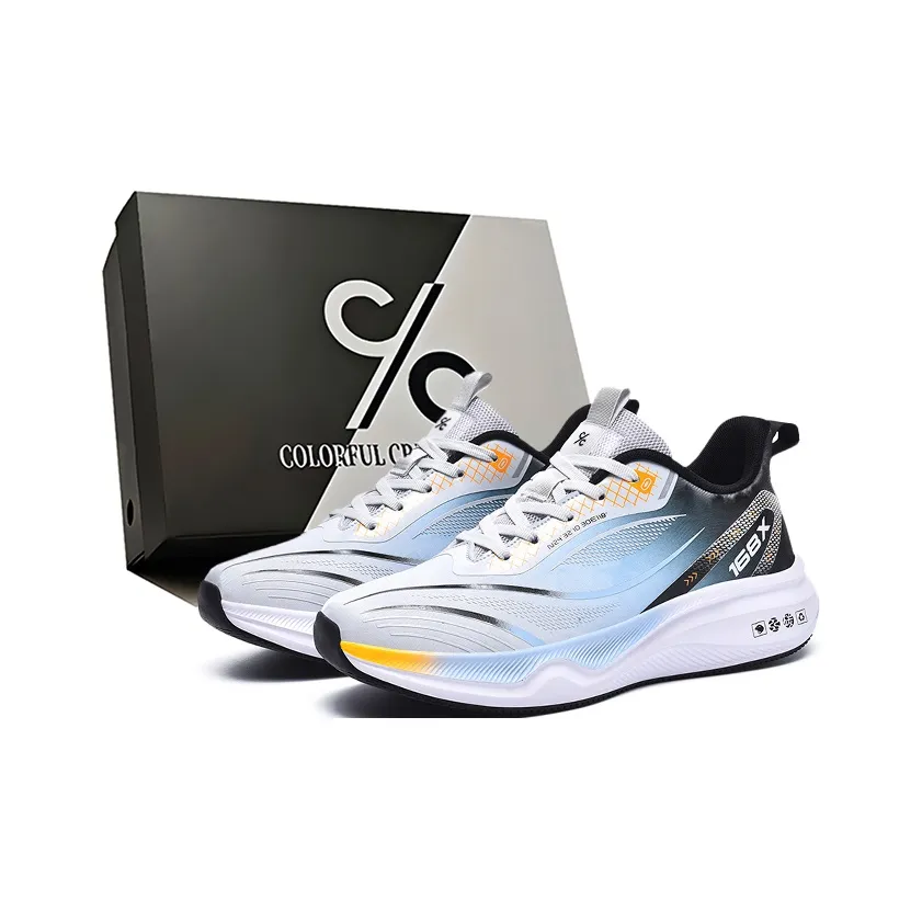 Colorful Creations Покрытие Oтскок Устойчивость к истиранию Противоскользящие Беговые кроссовки Мужские