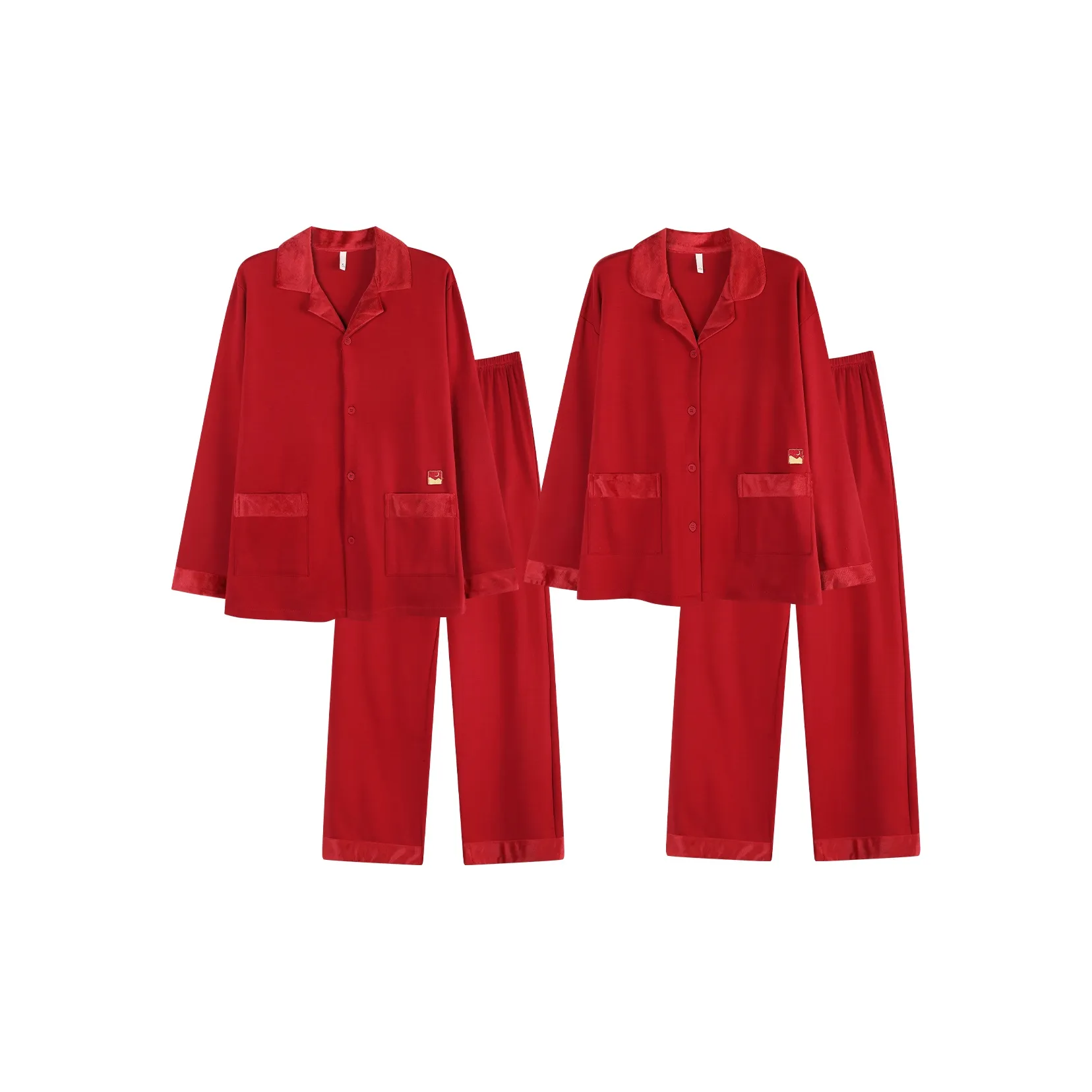 YIROUQING Пара Пижамный комплект Унисекс