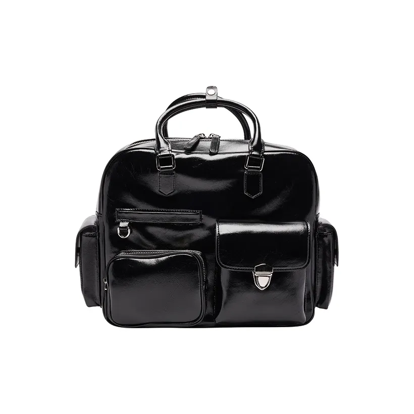 URBAN REVIVO Рюкзак из искусственной кожи большой женский черный