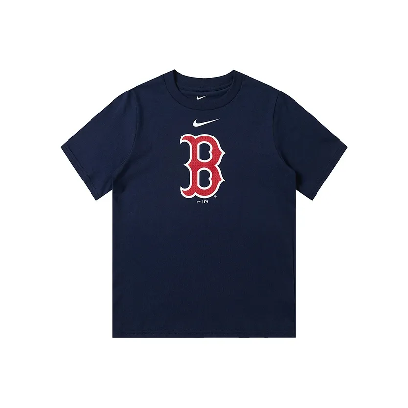 Nike Темно-синие школьные футболки T-рубашки