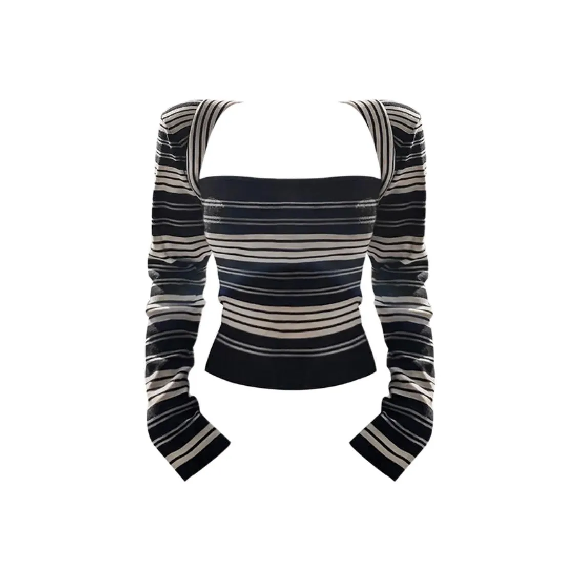 IUNOP Премиум Укороченный Длинный Длинный Рукав Топ Двухкомпонентный Комплект Женский