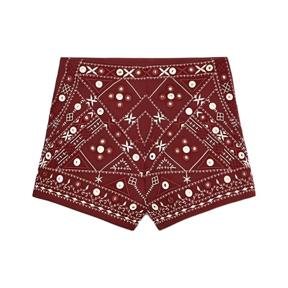 ZARA Earth Тон Женские Повседневные Шорты