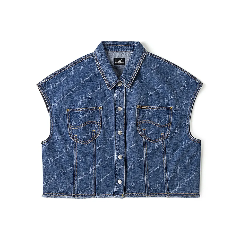Lee Medium Blue Женские жилеты