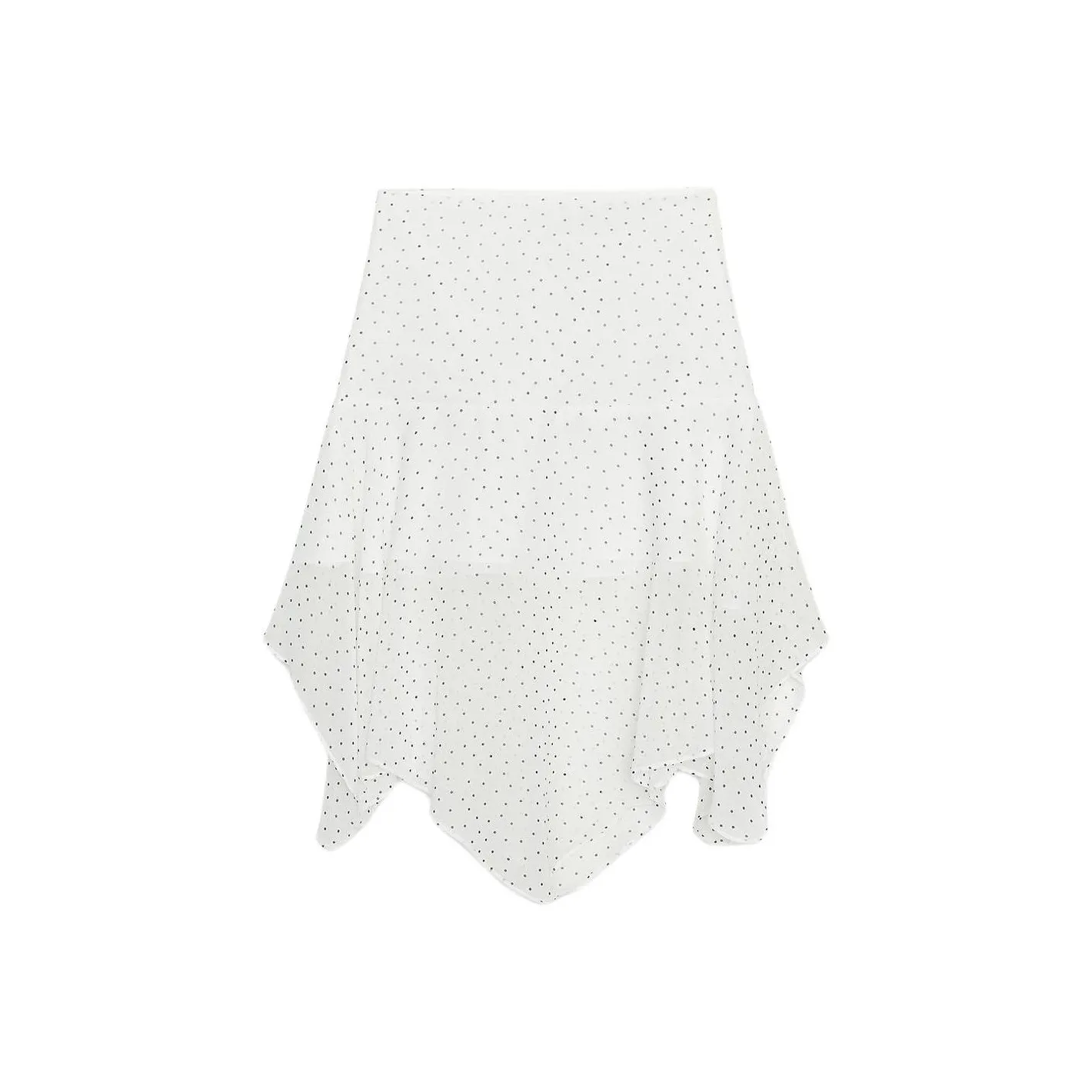 ZARA Белый Черный Женские Повседневные Длинные Юбки