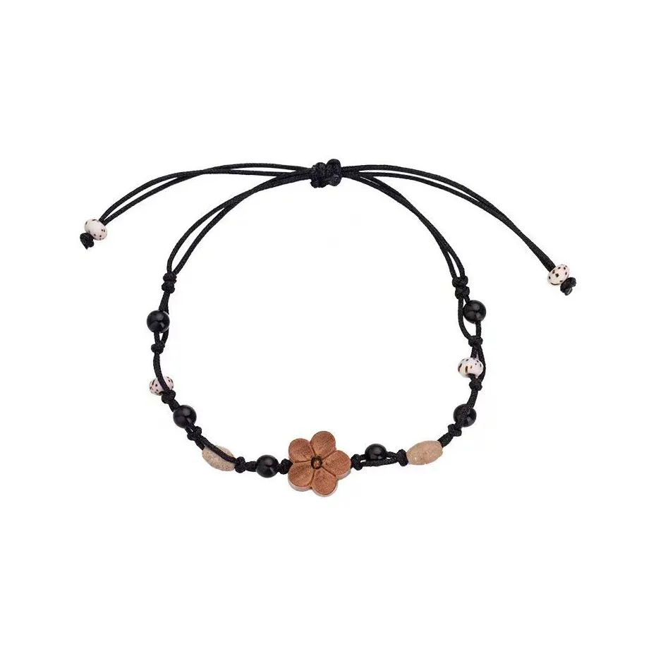 BKBU Тканевый шнур Цветная глазурь Браслеты Унисекс