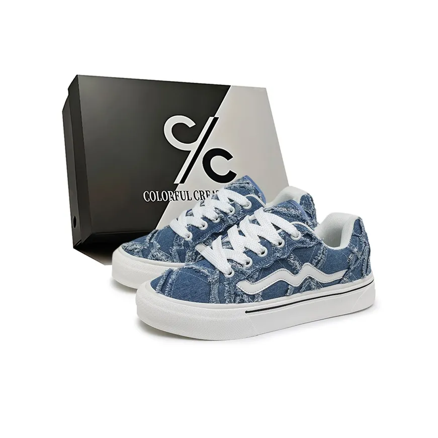 Colorful Creations Износостойкий Легкий Дышащий и Противоскользящий. Скейтборд Кроссовки Мужские