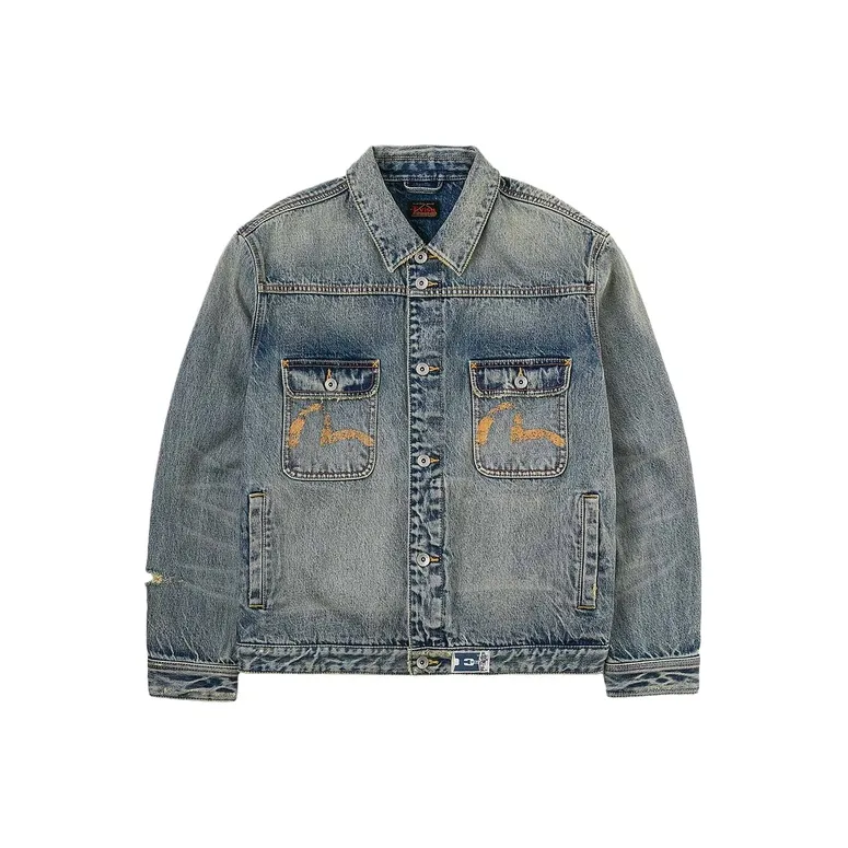 EVISU 2025 Fall Denim Jacket Men's
