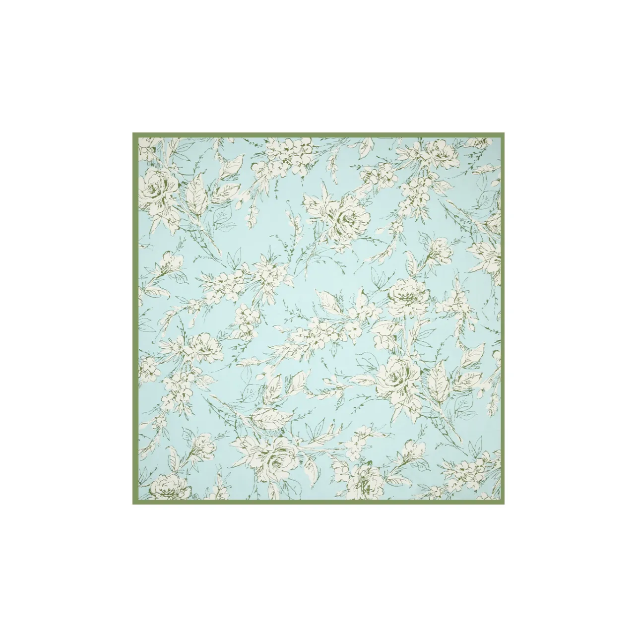 CH＇IN MELODY Silk Scarves Women's