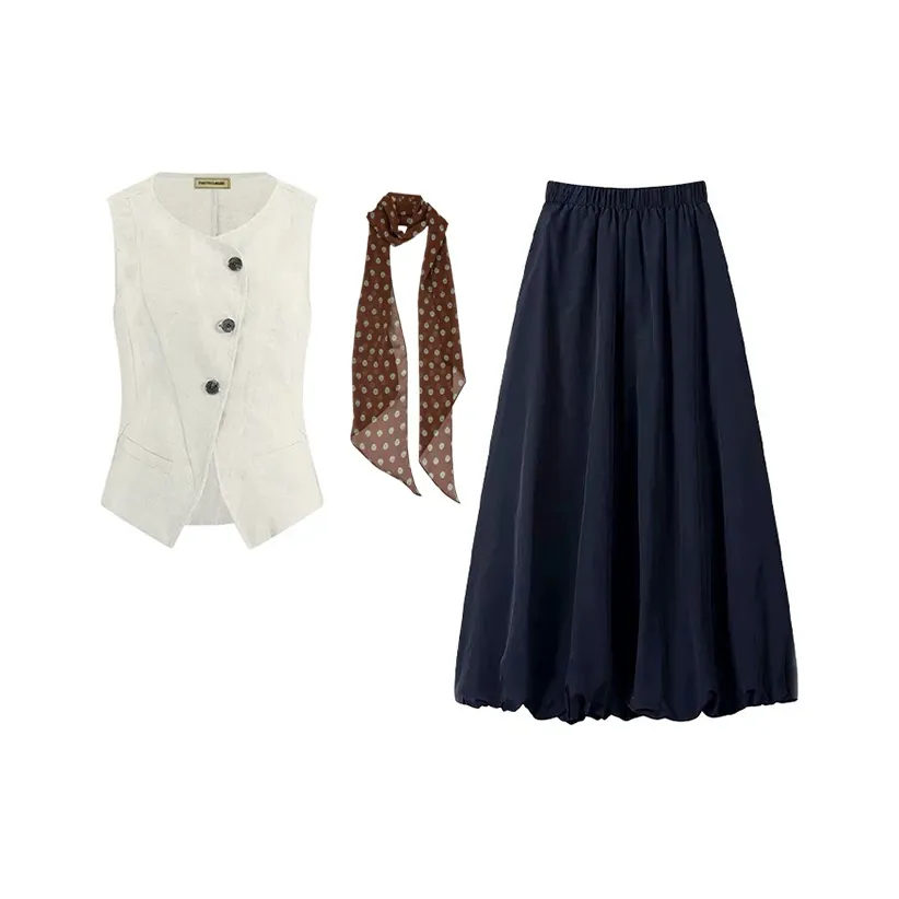 Yvetteclassic Комплект с юбкой сумка для покупок включена женский