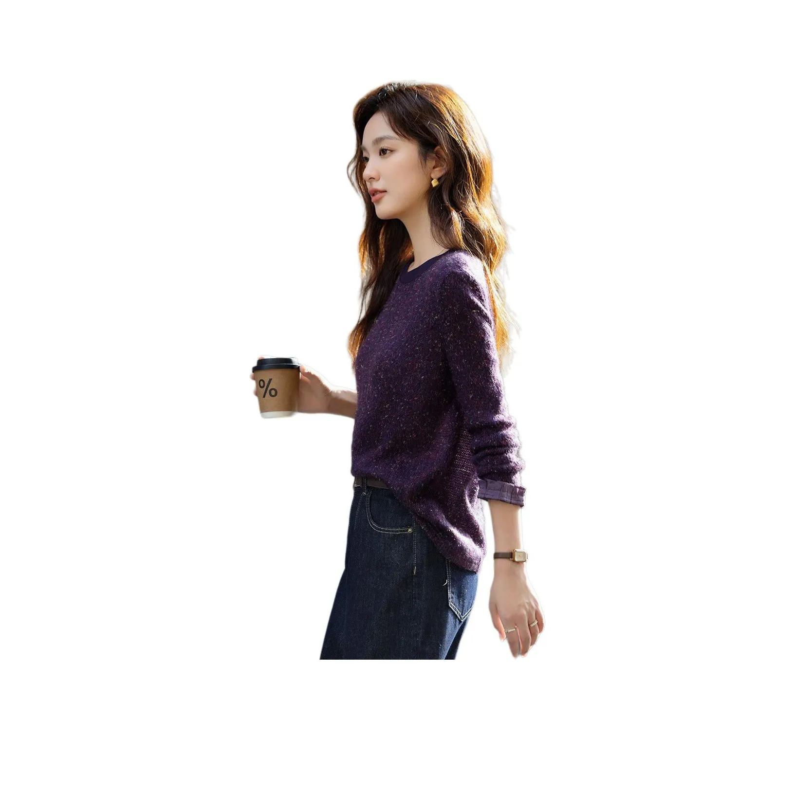 Dme Фиолетовый Женский Трикотаж