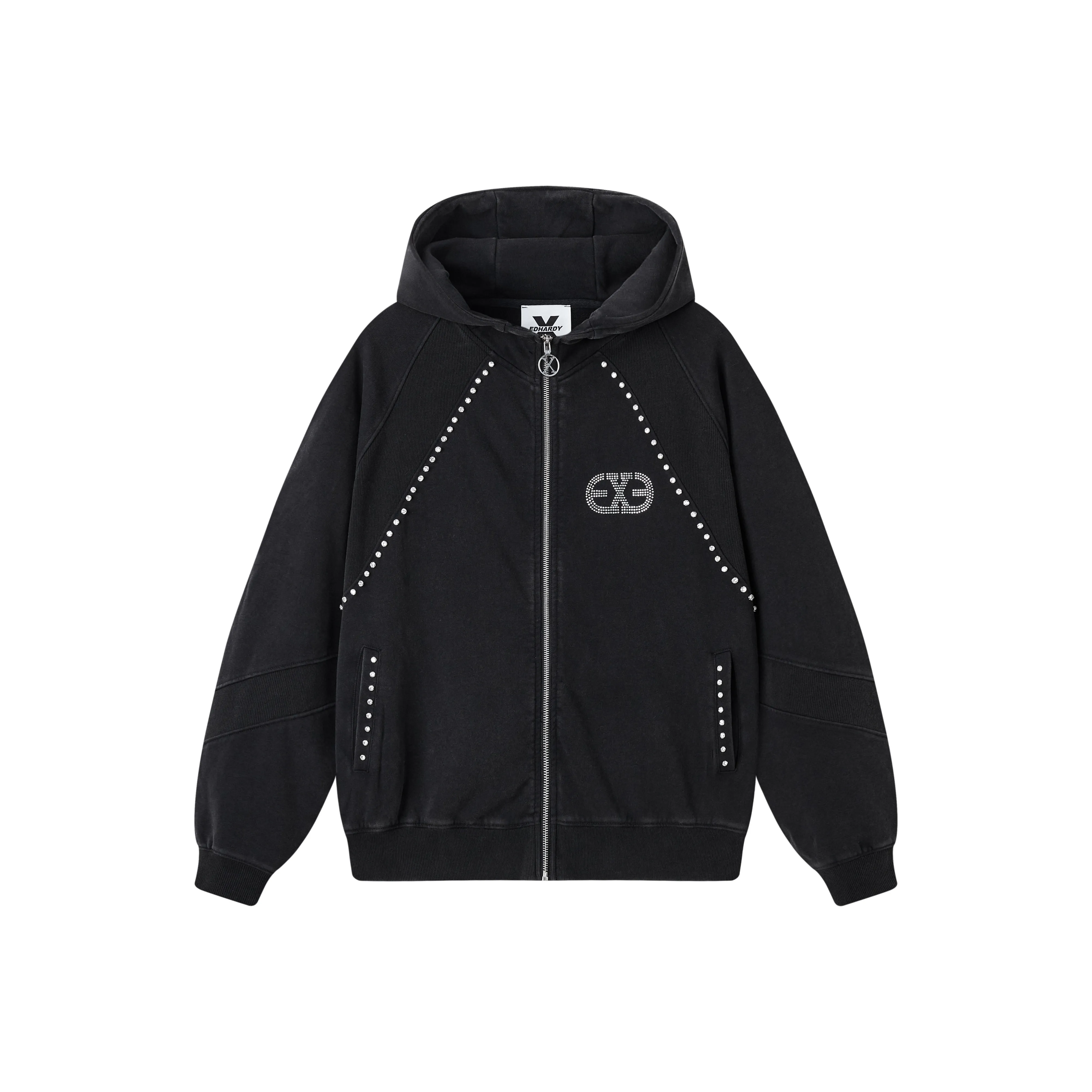 ED HARDY X Черный Унисекс Свитшоты