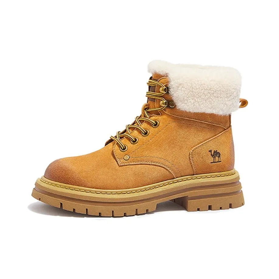 CAMEL Мартин Boot 4,5 см Женские Earth Желтый
