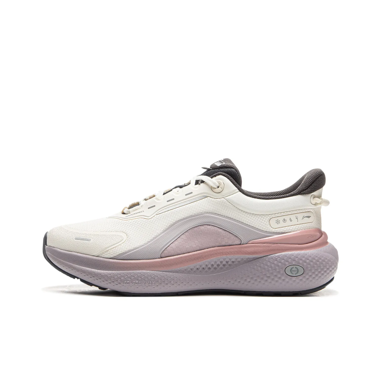 Подкладка SOFT PLUS 2 Амортизаторы Устойчивые к истиранию Противоскользящие Низкий Топ Повседневная обувь Женская Айвори